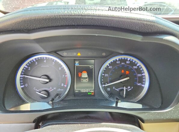 5TDKZRFH1JS254802 2018 TOYOTA HIGHLANDER Burgundy ხელსაწყოთა პანელის ხედი
