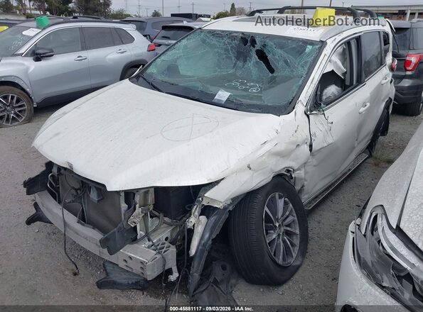 5TDKZRFH1JS540536 2018 TOYOTA HIGHLANDER White Przód lewy