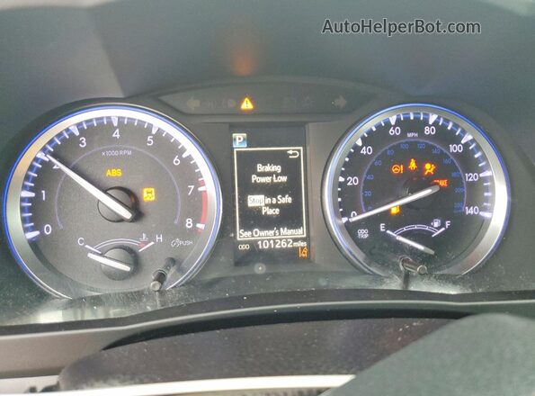 5TDKZRFH1JS543095 2018 TOYOTA HIGHLANDER Gray Widok zestawu wskaźników