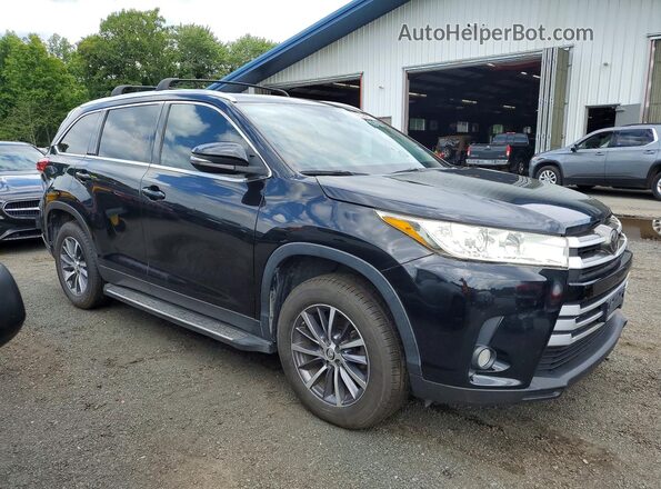 5TDKZRFH1KS554471 2019 TOYOTA HIGHLANDER Black Առջևի աջ