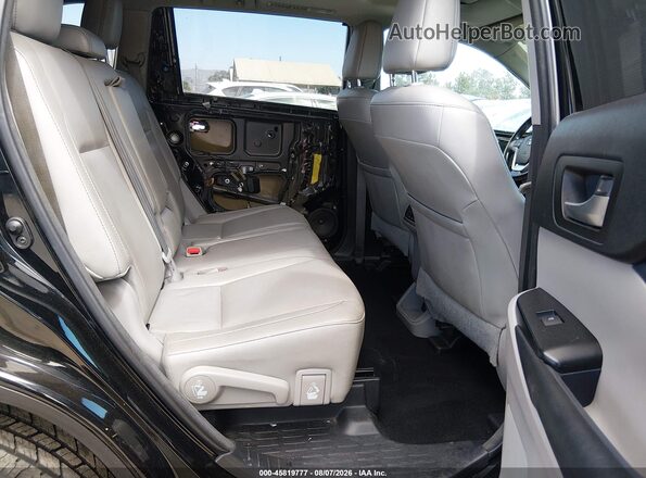 5TDKZRFH2JS541887 2018 TOYOTA HIGHLANDER Black Вид наклейки з VIN-кодом