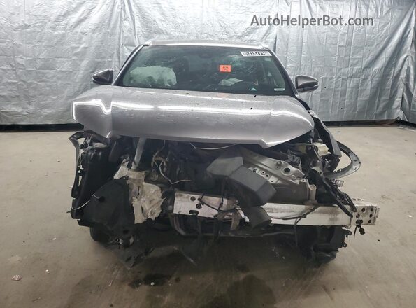 5TDKZRFH3KS557369 2019 TOYOTA HIGHLANDER Gray 