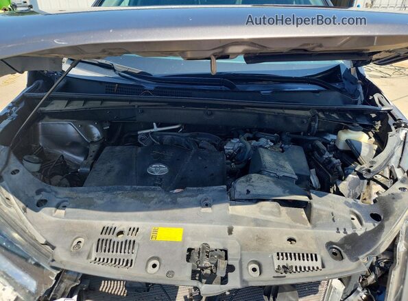 5TDKZRFH4JS282643 2018 TOYOTA HIGHLANDER Gray Շարժիչի բաժամունքի տեսք