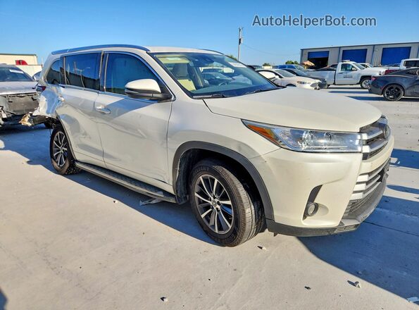 5TDKZRFH4JS546668 2018 TOYOTA HIGHLANDER White წინა მარჯვენა