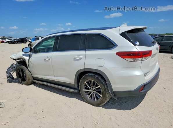 5TDKZRFH4KS339747 2019 TOYOTA HIGHLANDER White Tył lewy