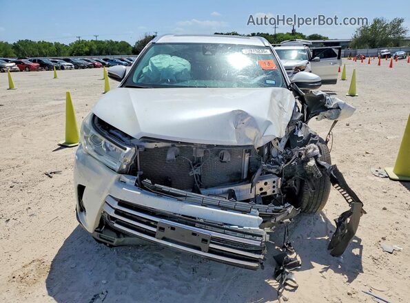 5TDKZRFH4KS339747 2019 TOYOTA HIGHLANDER White Widok z przodu