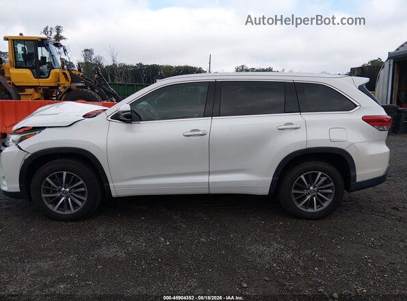 5TDKZRFH5JS267245 2018 TOYOTA HIGHLANDER White 
