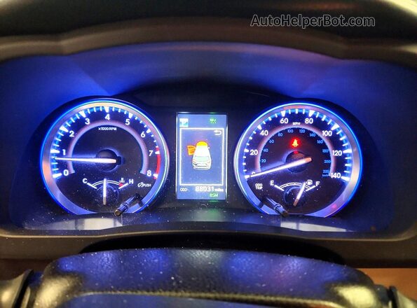 5TDKZRFH5KS314100 2019 TOYOTA HIGHLANDER White Սարքավորումների վահանակի տեսք