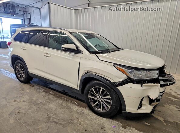 5TDKZRFH5KS314100 2019 TOYOTA HIGHLANDER White Առջևի աջ