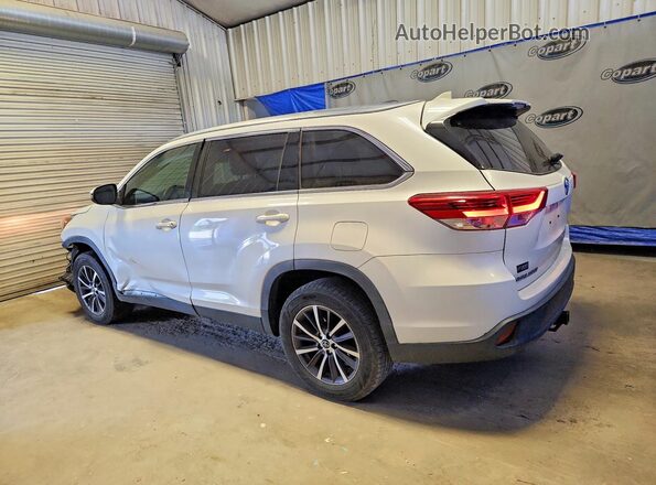 5TDKZRFH5KS566381 2019 TOYOTA HIGHLANDER White Tył lewy