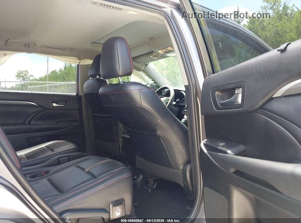 5TDKZRFH6KS326174 2019 TOYOTA HIGHLANDER Серый Вид наклейки с VIN-кодом