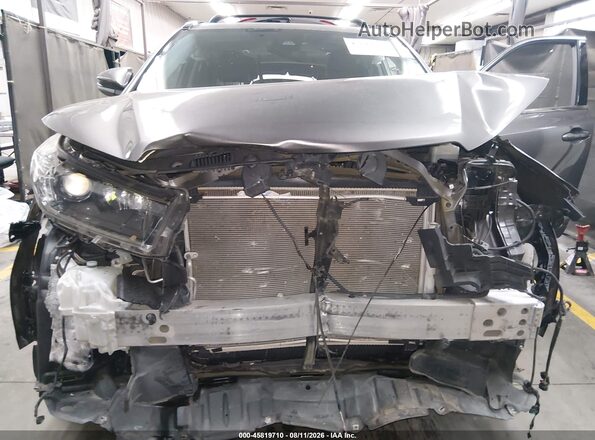 5TDKZRFH7KS573655 2019 TOYOTA HIGHLANDER Gray Вид спереду