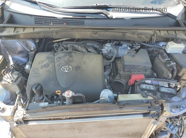 5TDKZRFH8JS267630 2018 TOYOTA HIGHLANDER Серебряный Вид подкапотного пространства