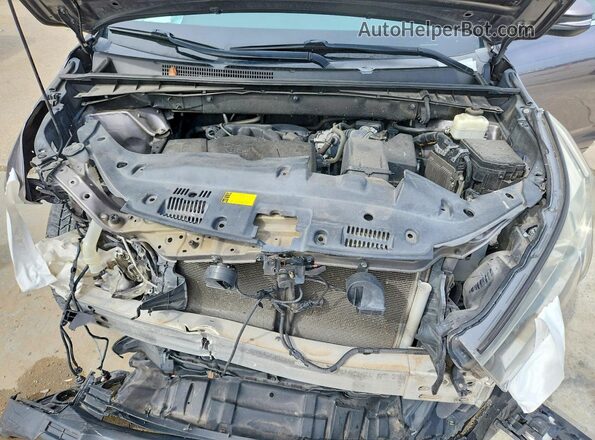5TDKZRFH8JS546141 2018 TOYOTA HIGHLANDER Gray Engine compartment view