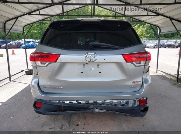 5TDKZRFH8KS560610 2019 TOYOTA HIGHLANDER Silver 