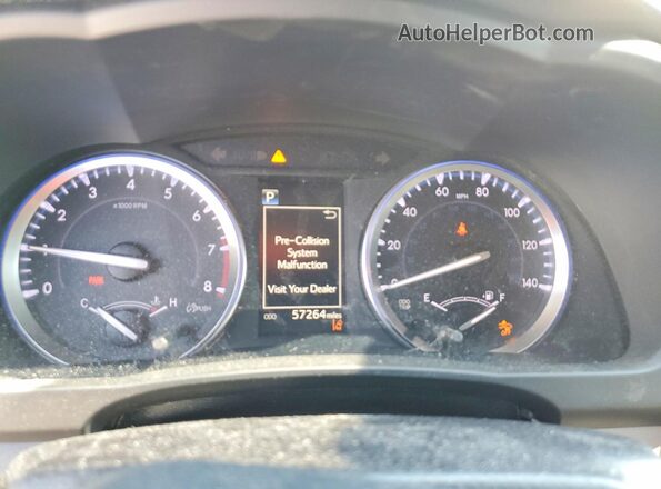 5TDKZRFH9JS527338 2018 TOYOTA HIGHLANDER Серебряный Вид щитка приборов