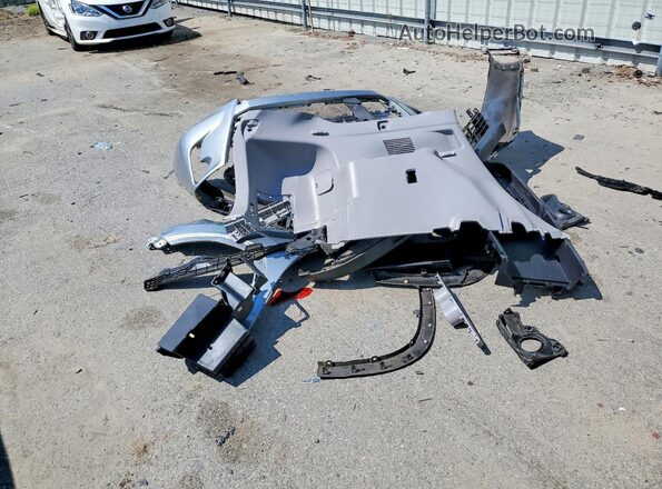 5TDKZRFH9JS527338 2018 TOYOTA HIGHLANDER Серебряный Вид наклейки с VIN-кодом