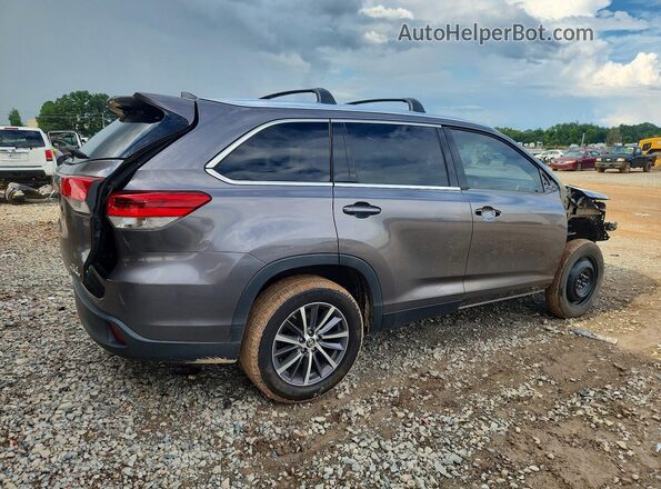5TDKZRFHXKS337274 2019 TOYOTA HIGHLANDER Tan უკანა მარჯვენა