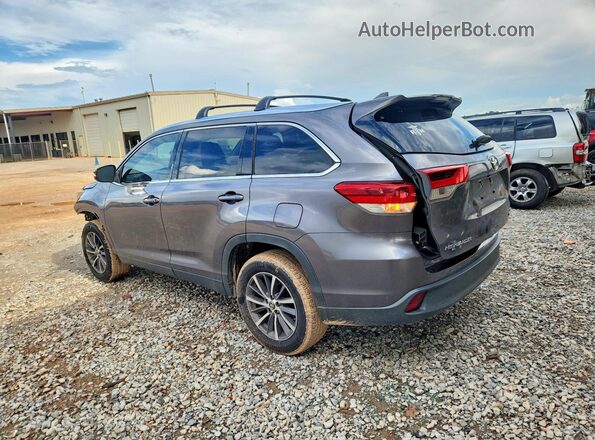 5TDKZRFHXKS337274 2019 TOYOTA HIGHLANDER Tan უკანა მარცხენა