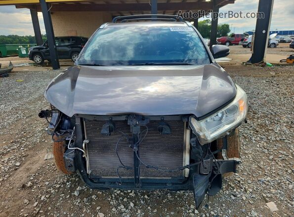5TDKZRFHXKS337274 2019 TOYOTA HIGHLANDER Tan წინა ხედი