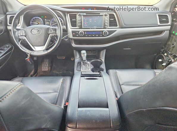 5TDKZRFHXKS337274 2019 TOYOTA HIGHLANDER Tan წინა პანელის ხედი