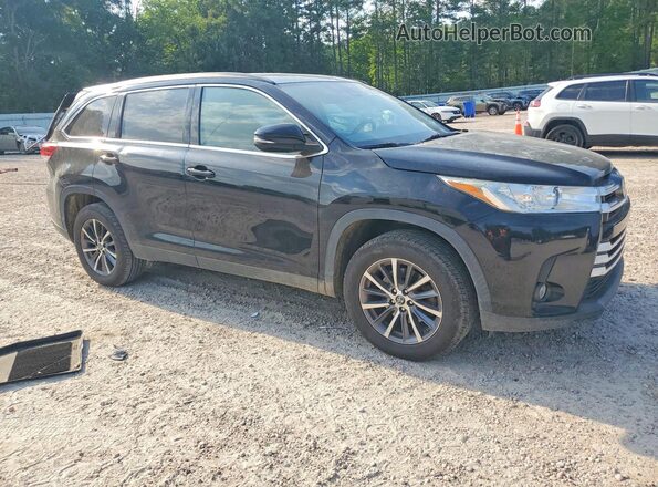 5TDKZRFHXKS355449 2019 TOYOTA HIGHLANDER Blue Front right