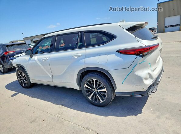 5TDLZRAH4MS036966 2021 TOYOTA HIGHLANDER Белый Задняя левая четверть