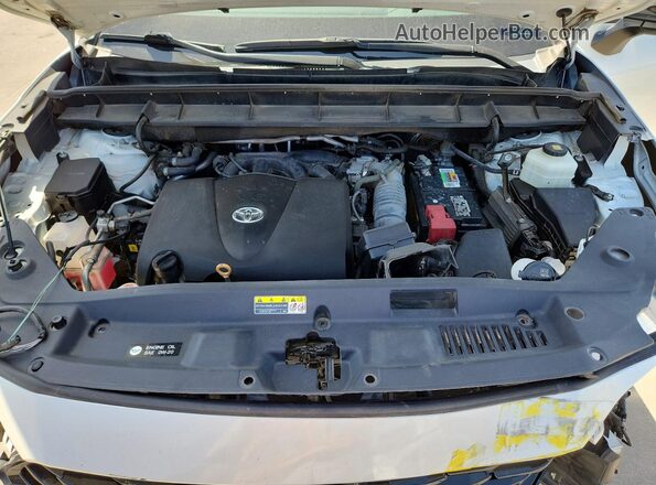 5TDLZRAH4MS036966 2021 TOYOTA HIGHLANDER Белый Вид подкапотного пространства