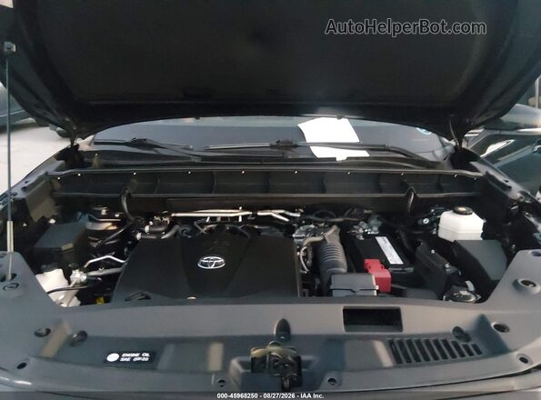 5TDLZRAH5MS085979 2021 TOYOTA HIGHLANDER Black უკანა ხედი