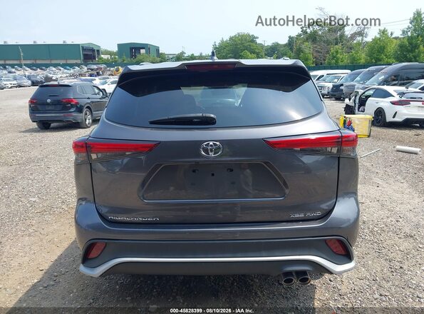 5TDLZRBH1MS154794 2021 TOYOTA HIGHLANDER Gray 