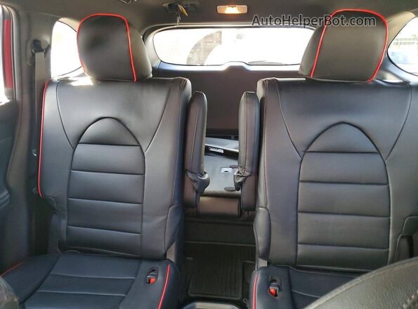 5TDLZRBH4MS154076 2021 TOYOTA HIGHLANDER Red Вид задніх сидінь