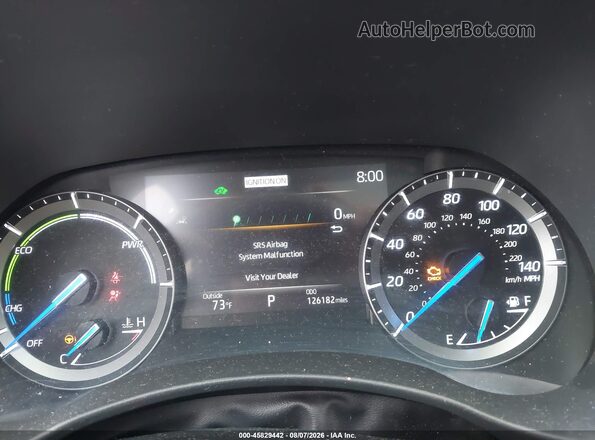 5TDXBRCH0MS020203 2021 TOYOTA HIGHLANDER Gray უკანა სავარძლების ხედი