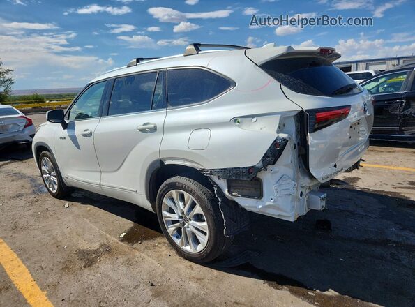 5TDXBRCH1LS006535 2020 TOYOTA HIGHLANDER White Tył lewy