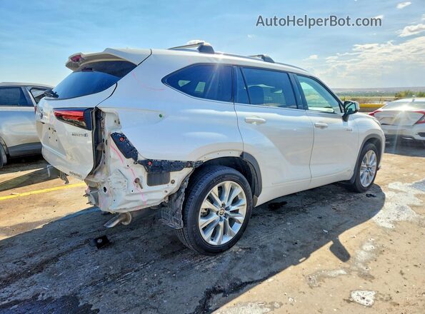 5TDXBRCH1LS006535 2020 TOYOTA HIGHLANDER White Tył prawy