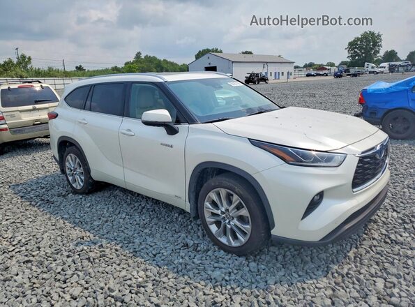 5TDXBRCH2MS519326 2021 TOYOTA HIGHLANDER White წინა მარჯვენა