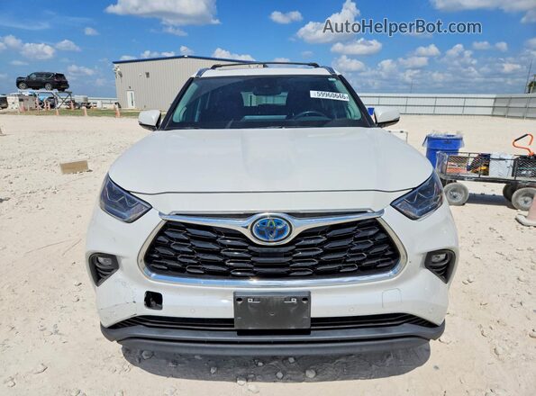 5TDXBRCH2PS124583 2023 TOYOTA HIGHLANDER White Front view