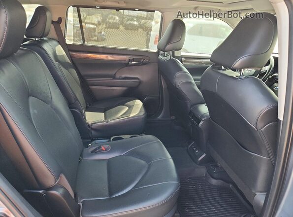 5TDXBRCH9LS011708 2020 TOYOTA HIGHLANDER Blue Սալոնի հետևի տեսք
