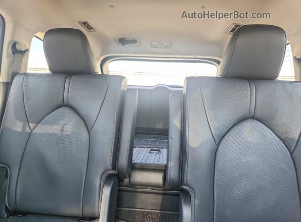 5TDXBRCHXLS010115 2020 TOYOTA HIGHLANDER Black Rear seats view