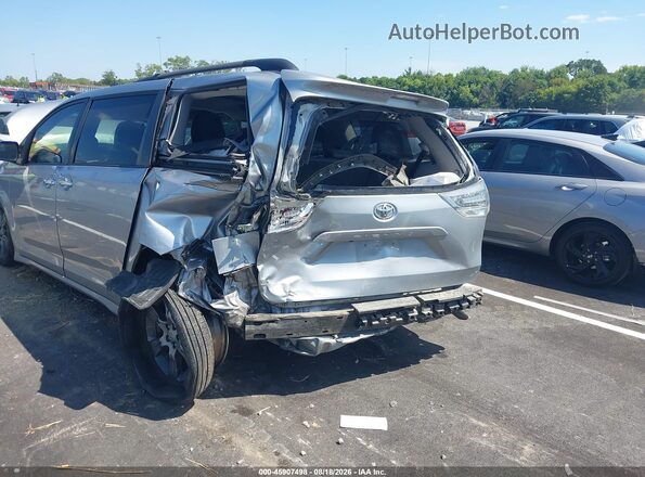 5TDXK3DC3GS717675 2016 TOYOTA SIENNA Silver Widok z przodu