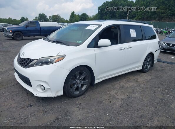 5TDXK3DC7GS763512 2016 TOYOTA SIENNA White Front left