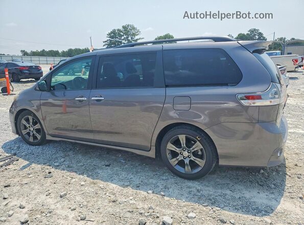 5TDXK3DC9GS752950 2016 TOYOTA SIENNA Gray Задня ліва чверть