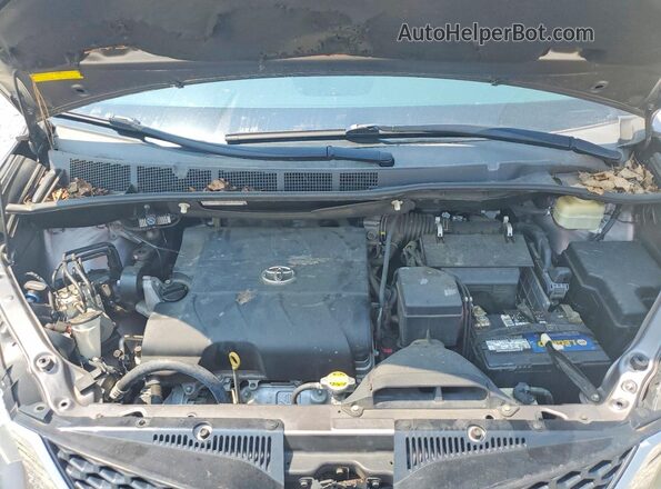5TDXK3DC9GS752950 2016 TOYOTA SIENNA Gray Вид підкапотного простору
