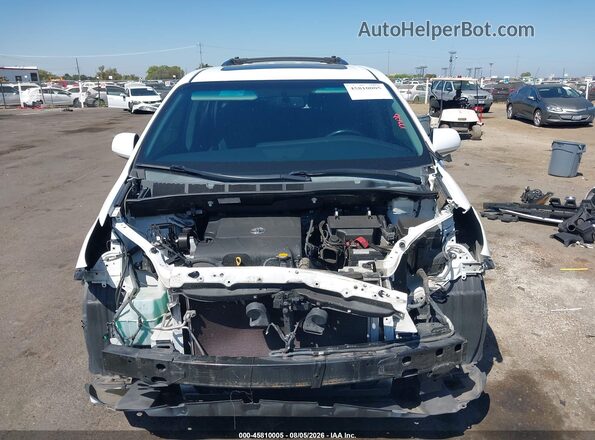 5TDXK3DCXGS710898 2016 TOYOTA SIENNA White Սարքավորումների վահանակի տեսք