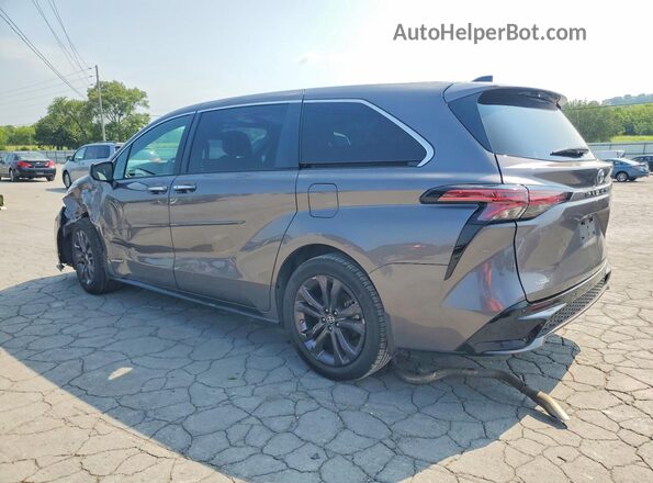 5TDXRKEC2MS052817 2021 TOYOTA SIENNA Gray Tył lewy