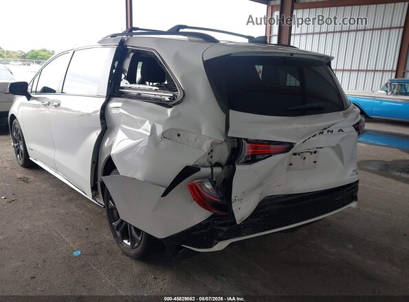 5TDXRKEC4MS007765 2021 TOYOTA SIENNA White Դիմացի տեսք
