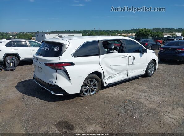 5TDXSKFC6MS013232 2021 TOYOTA SIENNA White Tył prawy