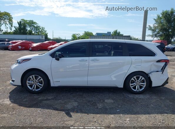 5TDXSKFC6MS013232 2021 TOYOTA SIENNA White Widok wnętrza 360 stopni