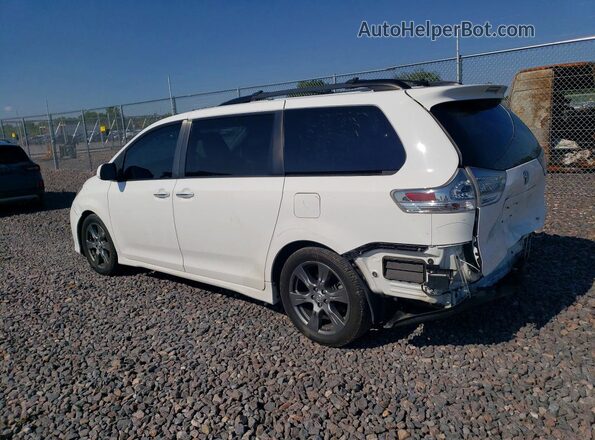 5TDXZ3DC2HS821149 2017 TOYOTA SIENNA White Задня ліва чверть