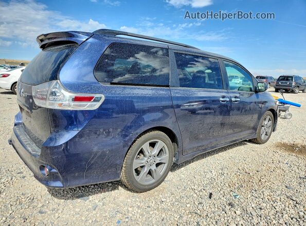 5TDXZ3DC2JS926568 2018 TOYOTA SIENNA Charcoal Հետևի աջ