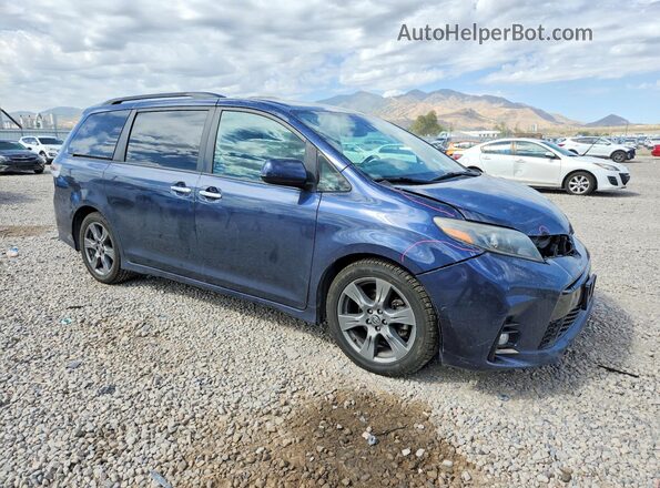 5TDXZ3DC2JS926568 2018 TOYOTA SIENNA Charcoal Առջևի աջ